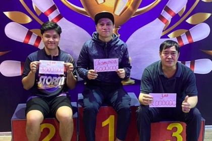 Cùng gửi lời Chúc mừng đến các bowlers đã xuất sắc trong 𝐆𝐢𝐚̉𝐢 𝗦𝘂𝗻𝗱𝗮𝘆 𝗦𝘂𝗽𝗲𝗿 𝗦𝗶𝗻𝗴𝗹𝗲𝘀 vào ngày 26/05/2024.