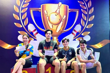 Chúc mừng đến các bowlers đã xuất sắc trong giải Wednesday Singles vào ngày 10/01/2024